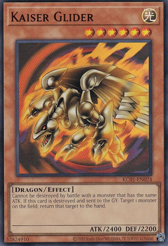 Kaiser Glider (KC01-EN024) - Ultra Rare