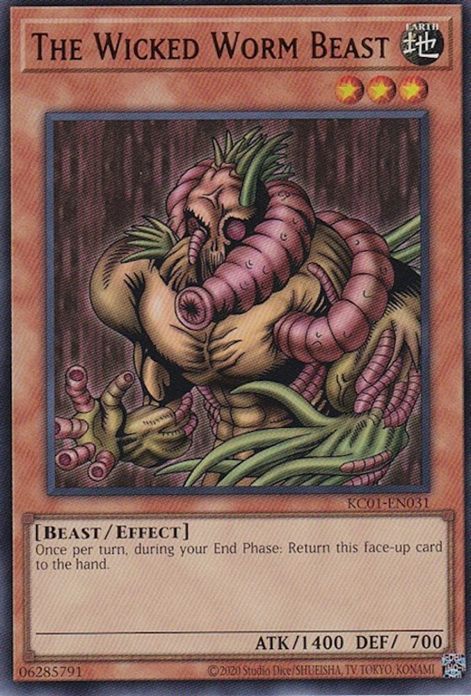 The Wicked Worm Beast (KC01-EN031) - Ultra Rare