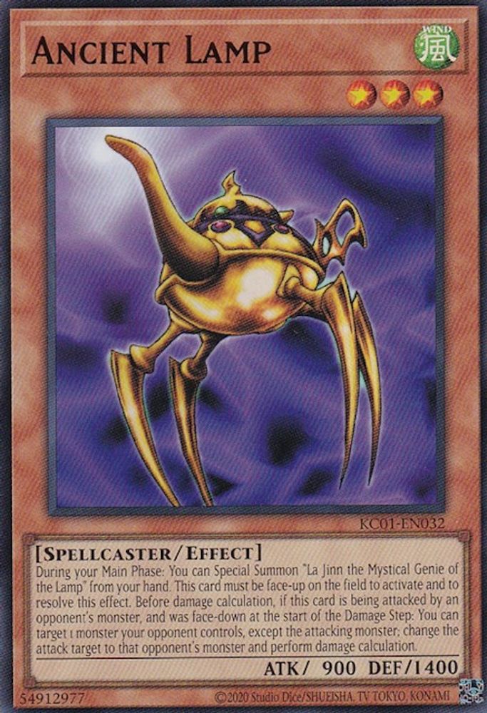 Ancient Lamp (KC01-EN032) - Ultra Rare