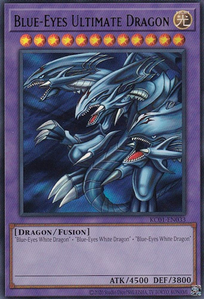Blue-Eyes Ultimate Dragon (KC01-EN033) - Ultra Rare