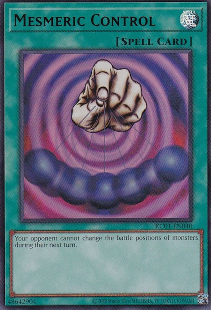 Mesmeric Control (KC01-EN040) - Ultra Rare