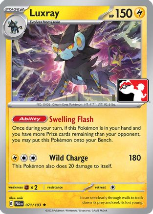Luxray (071/193) [Pack de prix série quatre] 