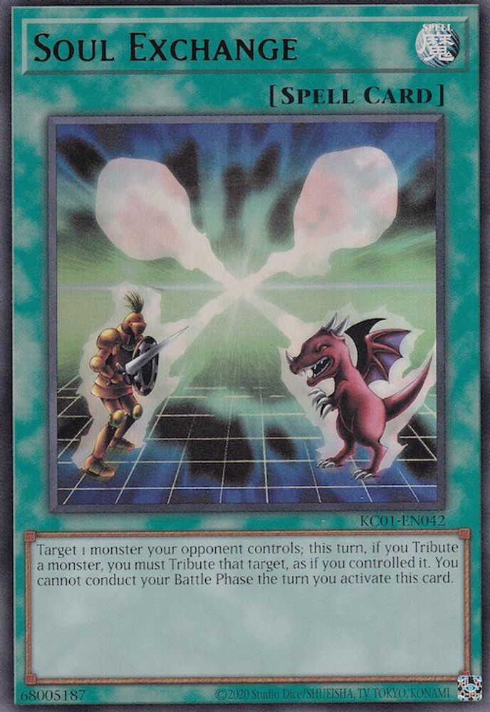 Soul Exchange (KC01-EN042) - Ultra Rare