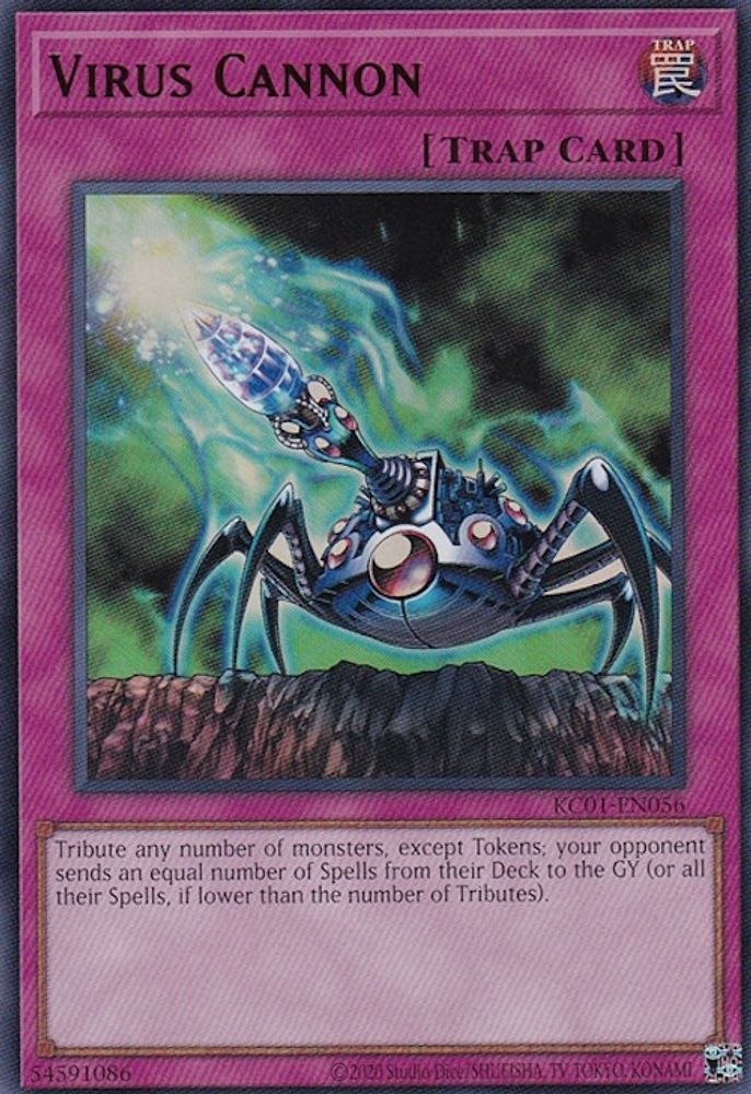 Virus Cannon (KC01-EN056) - Ultra Rare