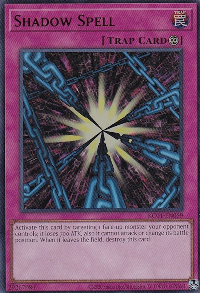 Shadow Spell (KC01-EN059) - Ultra Rare