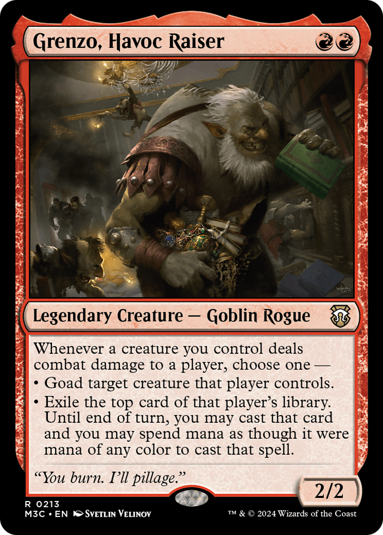 Grenzo, Havoc Raiser [Commandant de Modern Horizons 3] 