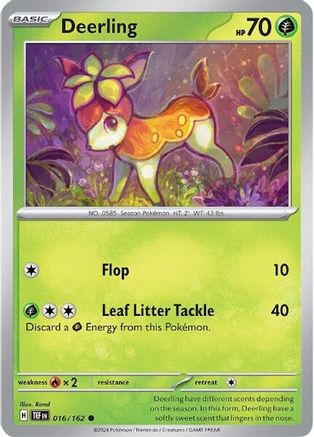Deerling 016/162  - Common