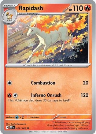Rapidash 027  - Uncommon