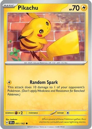 Pikachu 051  - Common