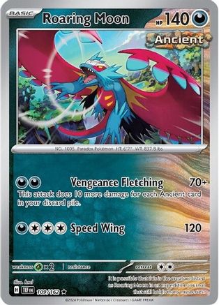 Roaring Moon 109  - Holofoil - Rare