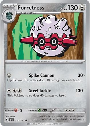 Forretress 110  - Uncommon