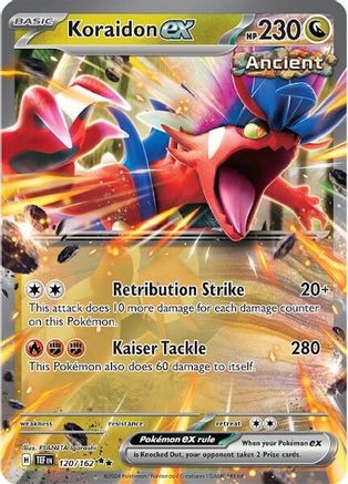 Koraidon ex 120  - Holofoil - Double Rare