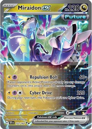 Miraidon ex 122  - Holofoil - Double Rare
