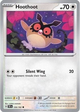 Hoothoot 126  - Common
