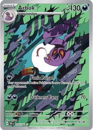 Arbok 176/162  - Holofoil - Illustration Rare