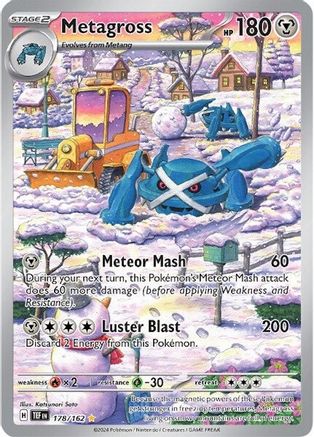Metagross 178/162  - Holofoil - Illustration Rare