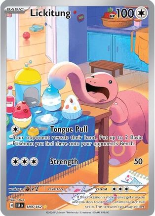 Lickitung 180/162  - Holofoil - Illustration Rare