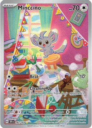 Minccino 182/162  - Holofoil - Illustration Rare