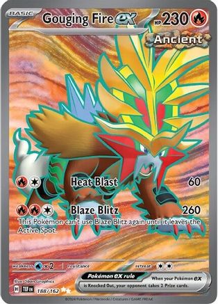 Gouging Fire ex 188/162  - Holofoil - Ultra Rare