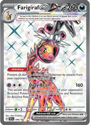 Farigiraf ex 194/162  - Holofoil - Ultra Rare