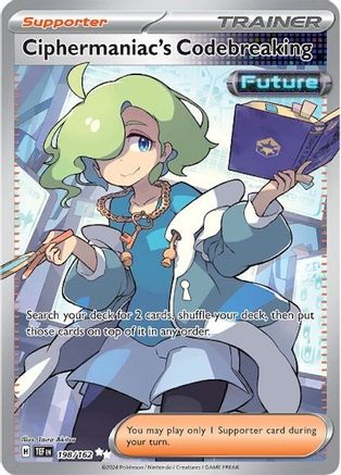 Ciphermaniac's Codebreaking 198/162  - Holofoil - Ultra Rare