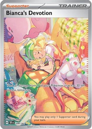 Bianca's Devotion 209/162  - Holofoil - Special Illustration Rare