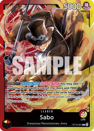 Sabo [Ultra Deck : Les Trois Frères] 