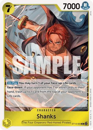 Shanks [Ultra Deck : Les Trois Frères] 