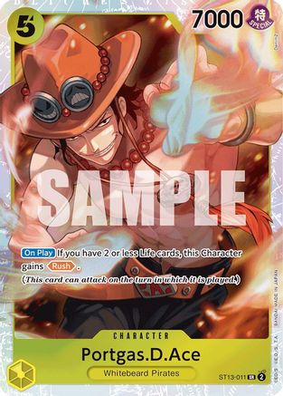 Portgas.D.Ace [Ultra Deck : Les Trois Frères] 