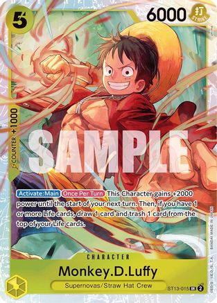 Monkey.D.Luffy [Ultra Deck : Les Trois Frères] 