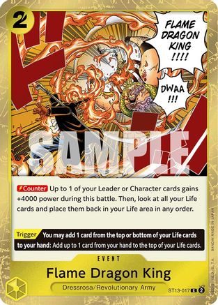 Roi Dragon des Flammes [Ultra Deck : Les Trois Frères] 