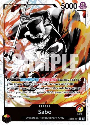 Sabo (Parallèle) [Ultra Deck : Les Trois Frères] 