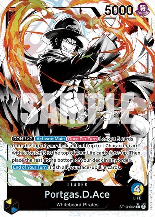 Portgas.D.Ace (Parallèle) [Ultra Deck : Les Trois Frères] 
