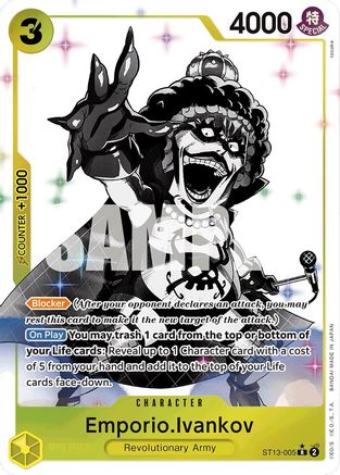 Emporio.Ivankov (Parallèle) [Ultra Deck : Les Trois Frères] 