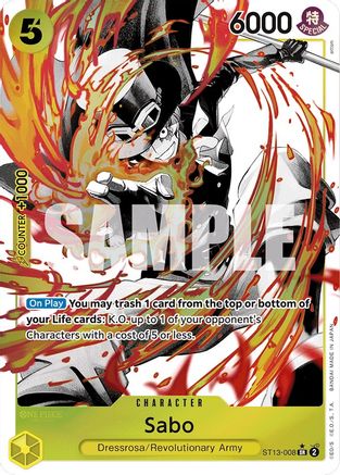 Sabo (Parallèle) [Ultra Deck : Les Trois Frères] 