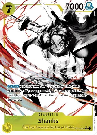 Shanks (Parallèle) [Ultra Deck : Les Trois Frères] 