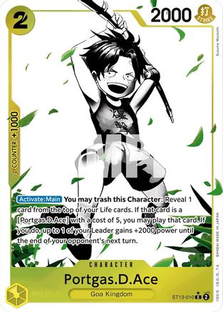 Portgas.D.Ace (Parallèle) [Ultra Deck : Les Trois Frères] 