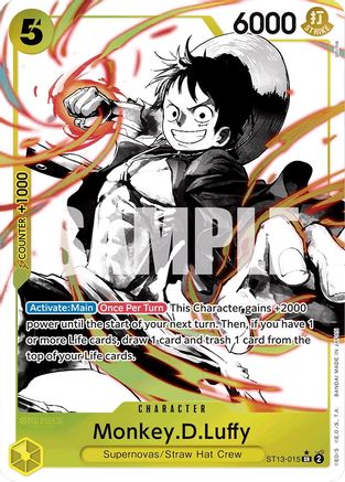 Monkey.D.Luffy (Parallèle) [Ultra Deck : Les Trois Frères] 