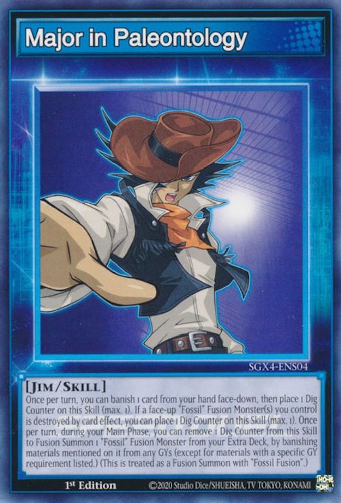 Major in Paleontology (SGX4-ENS04) - Common