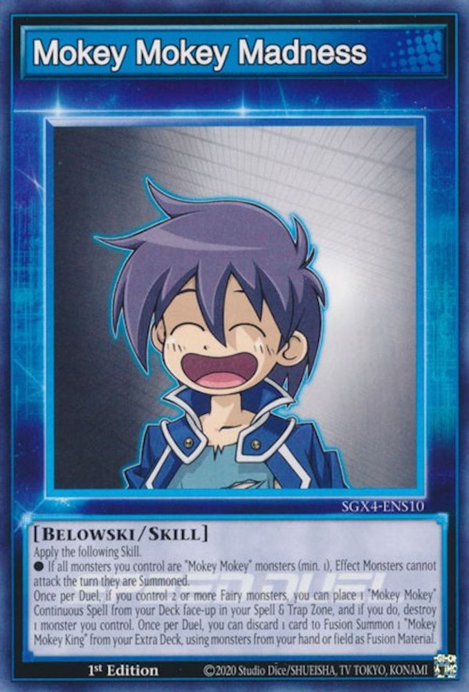 Mokey Mokey Madness (SGX4-ENS10) - Common