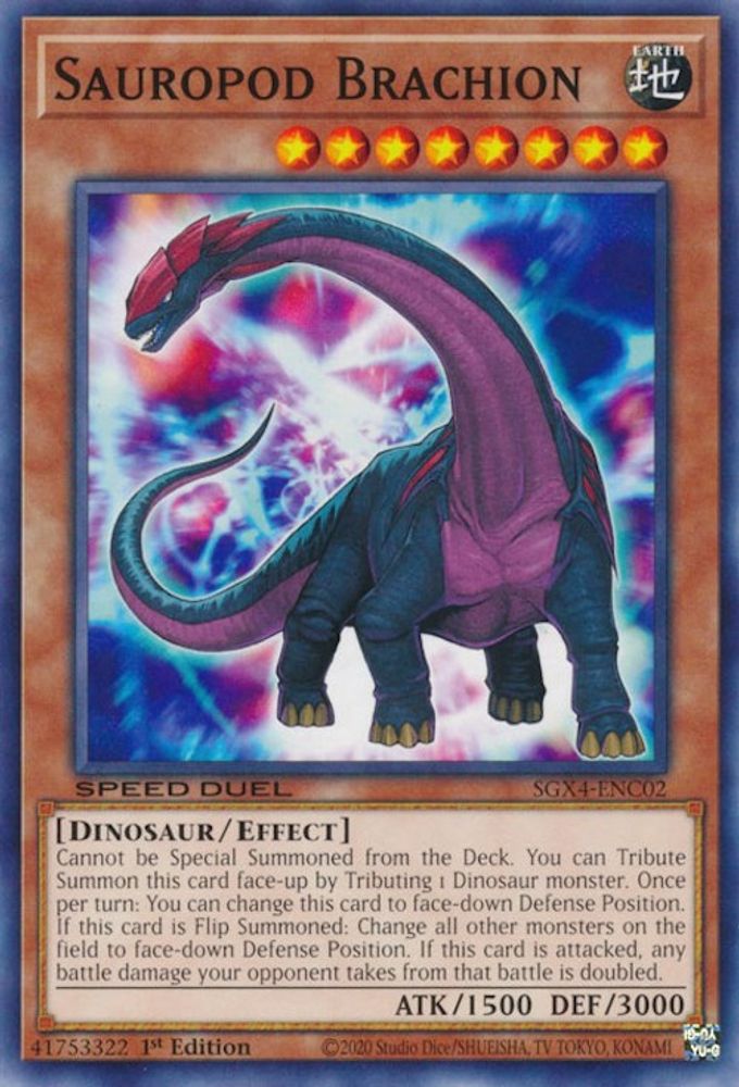 Sauropod Brachion (SGX4-ENC02) - Common