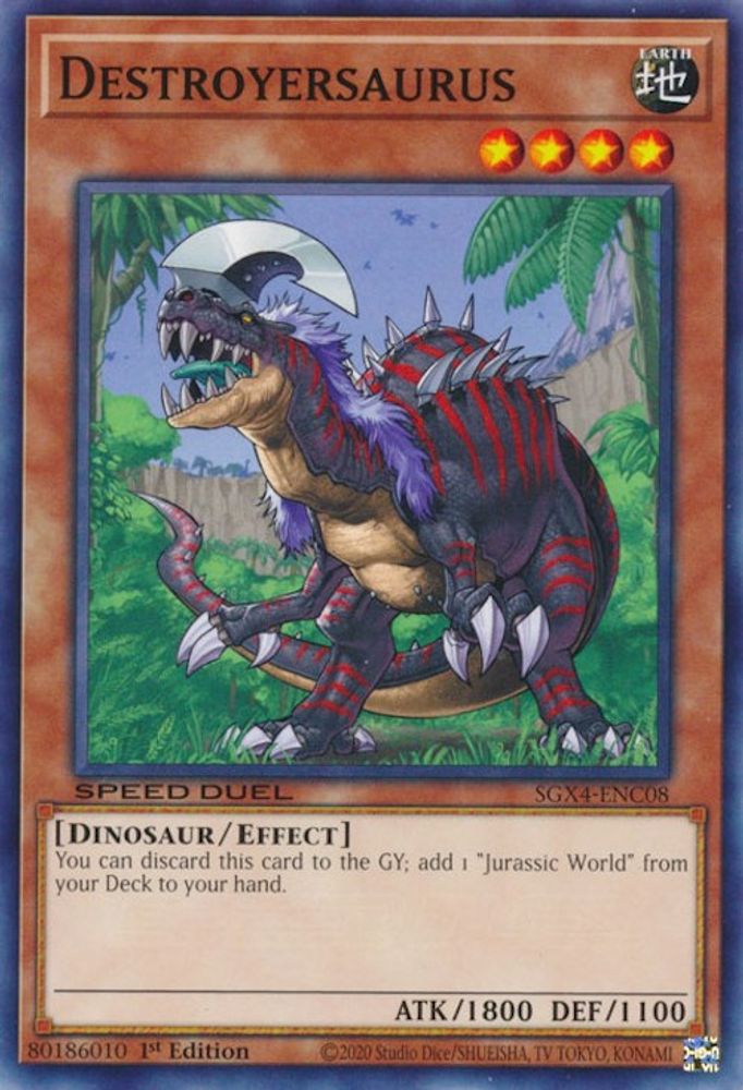 Destroyersaurus [SGX4-ENC08] Commun 