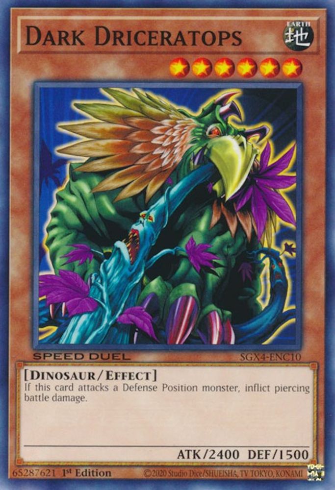 Dark Driceratops (SGX4-ENC10) - Common