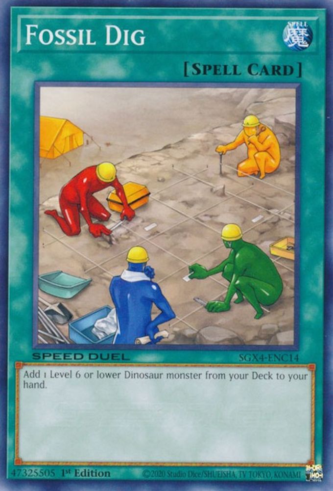 Fossil Dig (SGX4-ENC14) - Common