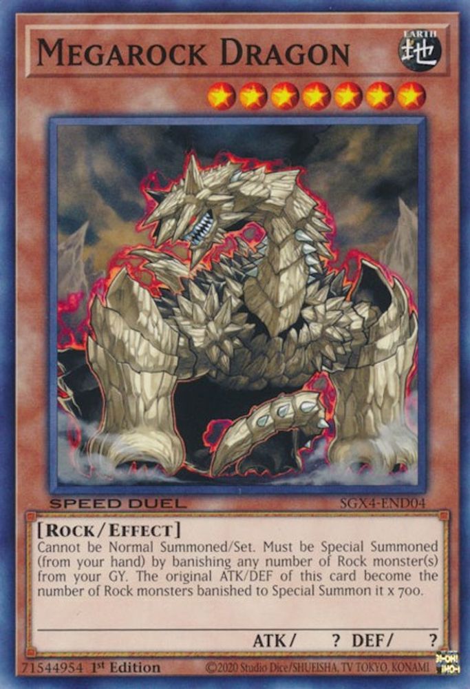 Megarock Dragon (SGX4-END04) - Common