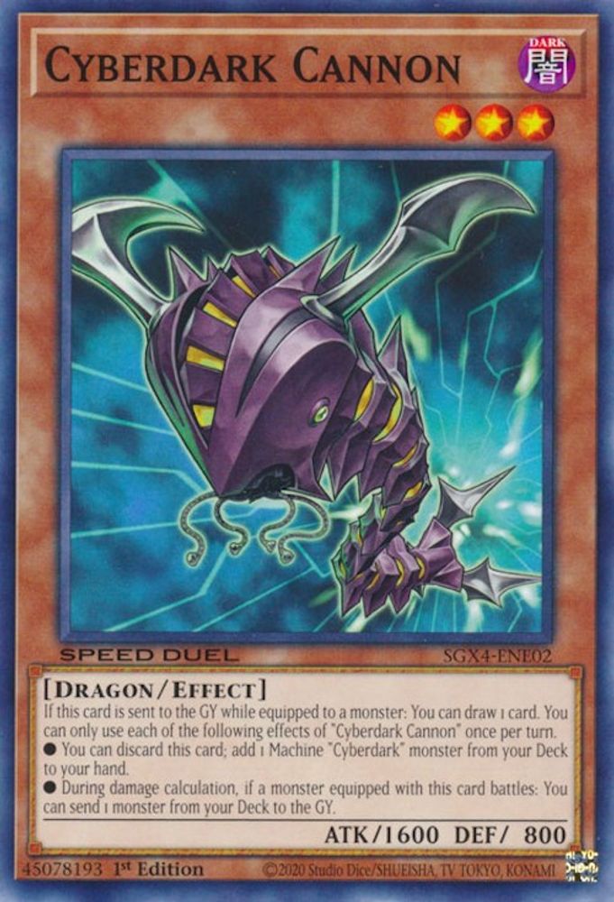 Cyberdark Cannon (SGX4-ENE02) - Common