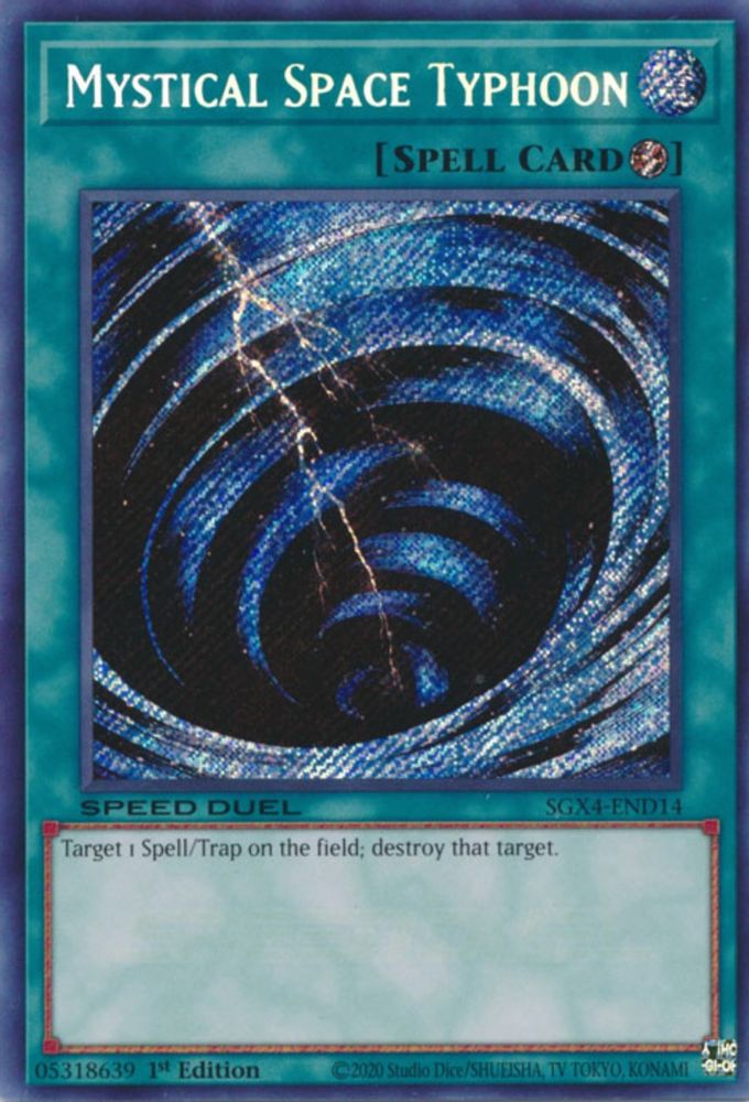 Typhon spatial mystique (Secret Rare) [SGX4-END14] Secret Rare 