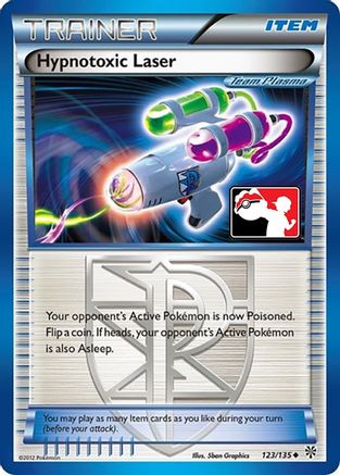 Hypnotoxic Laser (Team Plasma) 123  - Holofoil - Uncommon