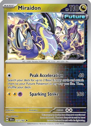 Miraidon 121/162  - Rare