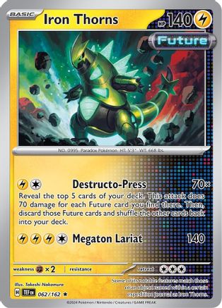 Iron Thorns 062/162  - Rare